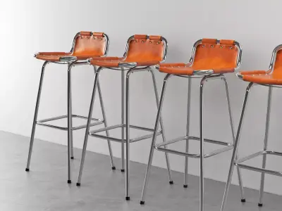 Les Arcs Barstool 3D model