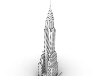 Chrysler building 3D model