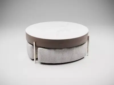 Coffee Table Round  3D model