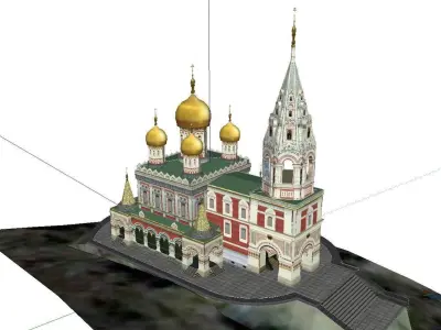 Architecture-Religion-God-Culture-Temple-014 3D model