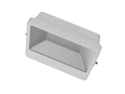 White Flood Light 3D model