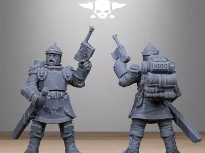 RoyalGuard Bastioners 3D print model