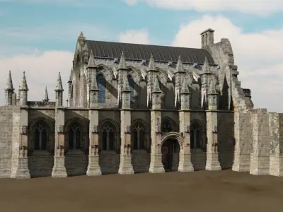 Rosslyn Chapel 3D model