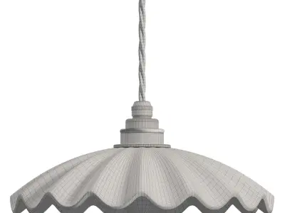 The Frilly Chartreuse Light by deVOL 3D model