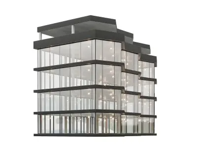 Office house building 8 3D model
