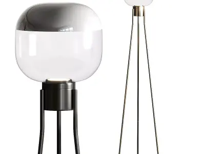 GHOST By Midj Floor Lamp 3D model