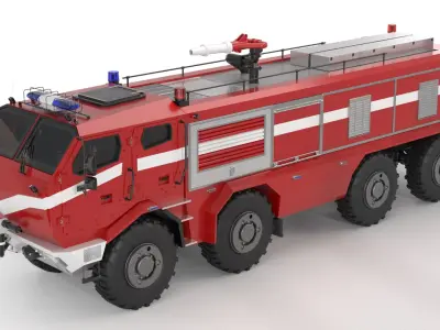  Generic Fire Truck 02 