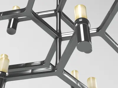 Nemo Crown Minor Chandelier 3D model