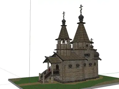 Architecture-Religion-God-Culture-Temple -0224 3D model