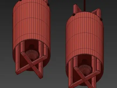 Tech Lighting Pendants 2 3D model purchase