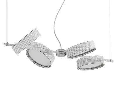 Oluce BERLIN Hanging lamp 3D model