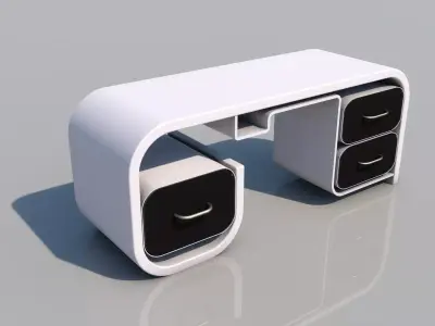  futuristic modern stand 3D model