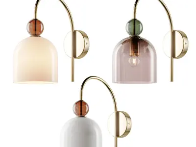 Whitney wall sconce Designed by MADE Studio 3D model