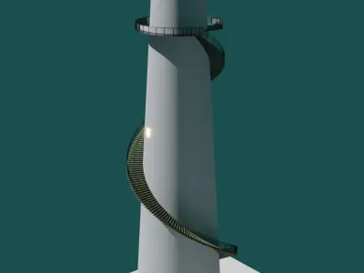 Light House Free 3D model