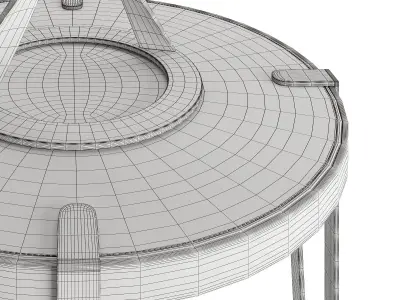 TRUSSARDI NIGHT BEDROOM COLLECTION 501 Low-poly 3D model