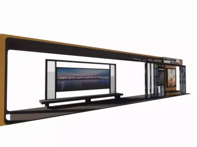 Bus Stop Collections -B11 3D model
