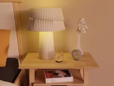 Table Lamp WESTWING NYLA 3D model