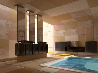 Bathroom 11 3D model