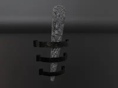 Torch Pack Low-poly 3D model