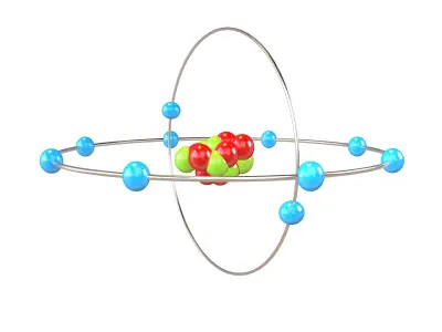 Neon Chemical Element v2 002 Low-poly 3D model