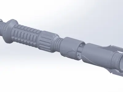 Star Wars Jedi Fallen Order Taron Malicos Lightsaber 3D print model