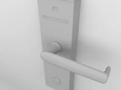Keycard Lock 3D model