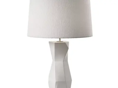 Longton table lamp by Vaughan 3D model
