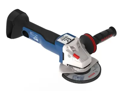 Cordless Angle Grinder GWS 3D model