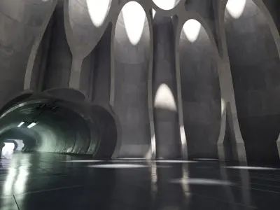  Futuristic Interior 23 