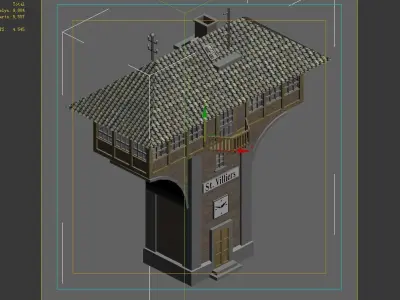 Heterogeneous - Building - Building 14 3D model