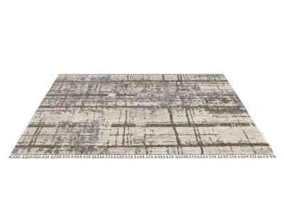 BEREN WOOL RUG 3D model