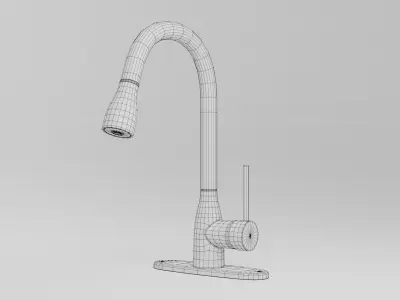Kitchen faucet 3D model