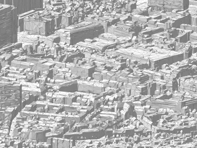 Brussels City Center 3D model
