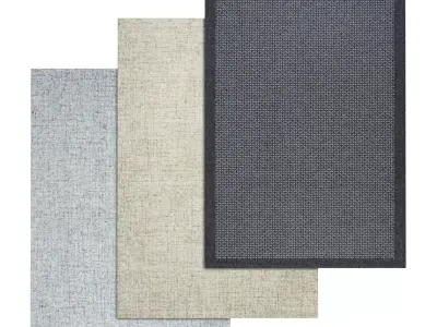 Rug Set 598 3D model