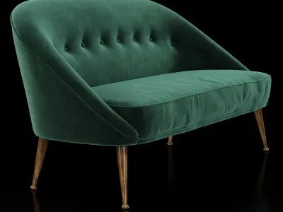 Brabbu Malay sofa 3D model