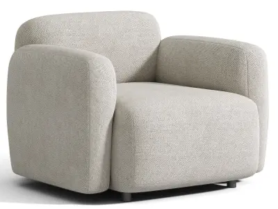 Canape Et Fauteuil Swell Jonas Wagell Armchair 3D model