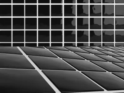 Square Tiles 3D model