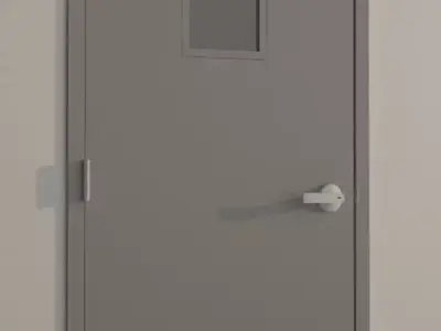 Door-002 3D model