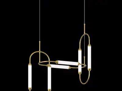 Giopato Coombes CIRQUE chandelier By LaLume  3D model
