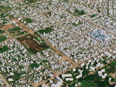 Moundou - Chad 3D model