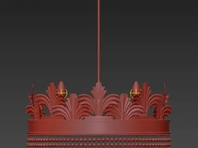 Grand Tour Chandelier 3D model