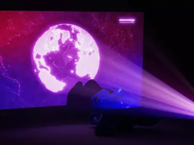 Blender Light Projector Free 3D model