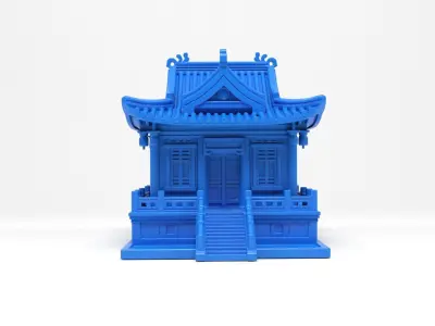 Chinese House 2 3D print model