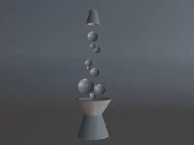 Mesmerizing Lava Lamp 3D model