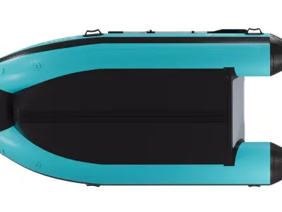 Inflatable Boat 3D Model 3D model