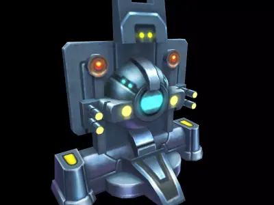 Wall Fortress - Normal Type 03 3D model