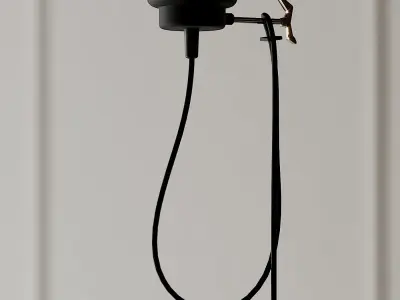 HOOKED 1 SMALL Pendant from Buster and Punch 3D model