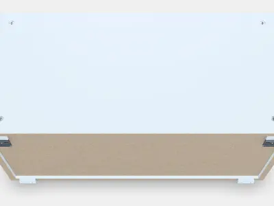 METOD Wall cabinet frame 10 Low-poly 3D model