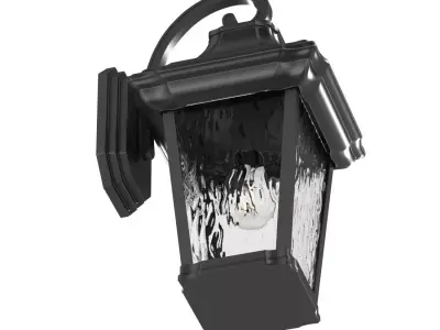 Marquette Collection One Light   Wall Lantern  Progress Lighting 3D model