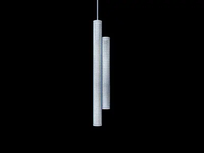 a corner chandelier 3D model